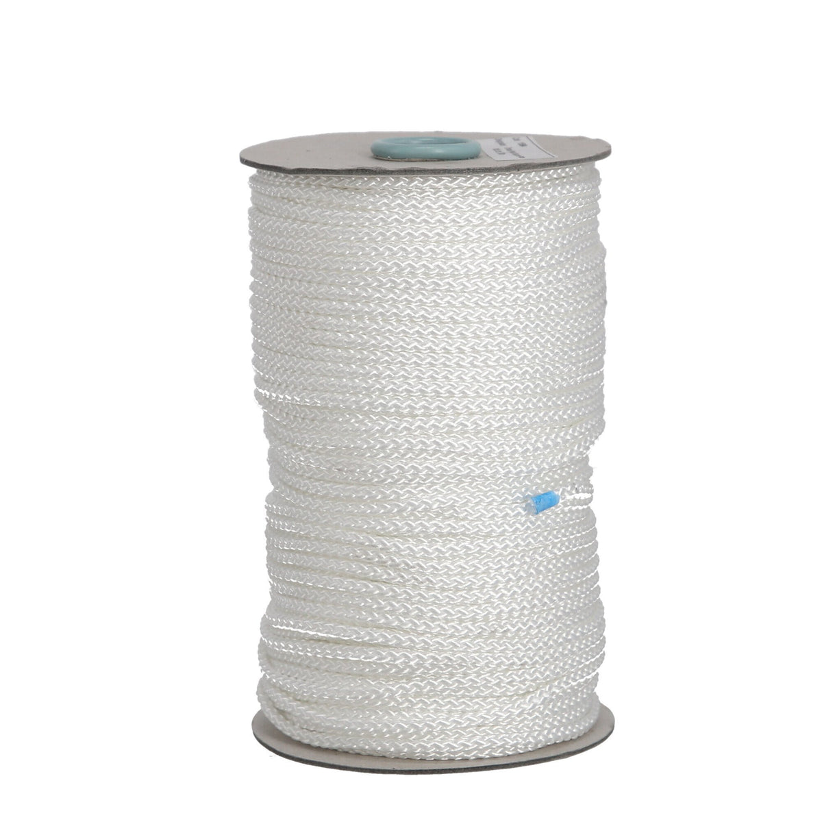 Garcette / drisse nylon blanche Ø4mm - bobine 100m